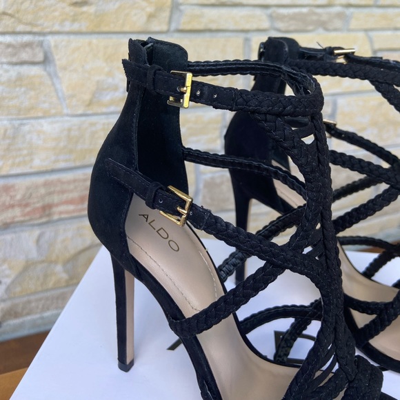 Aldo Sinfony-98 Black 8.5 Heels - Picture 4 of 5